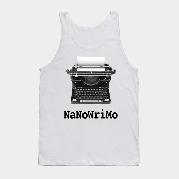 NaNoWriMo Tank Top by Buffyandrews